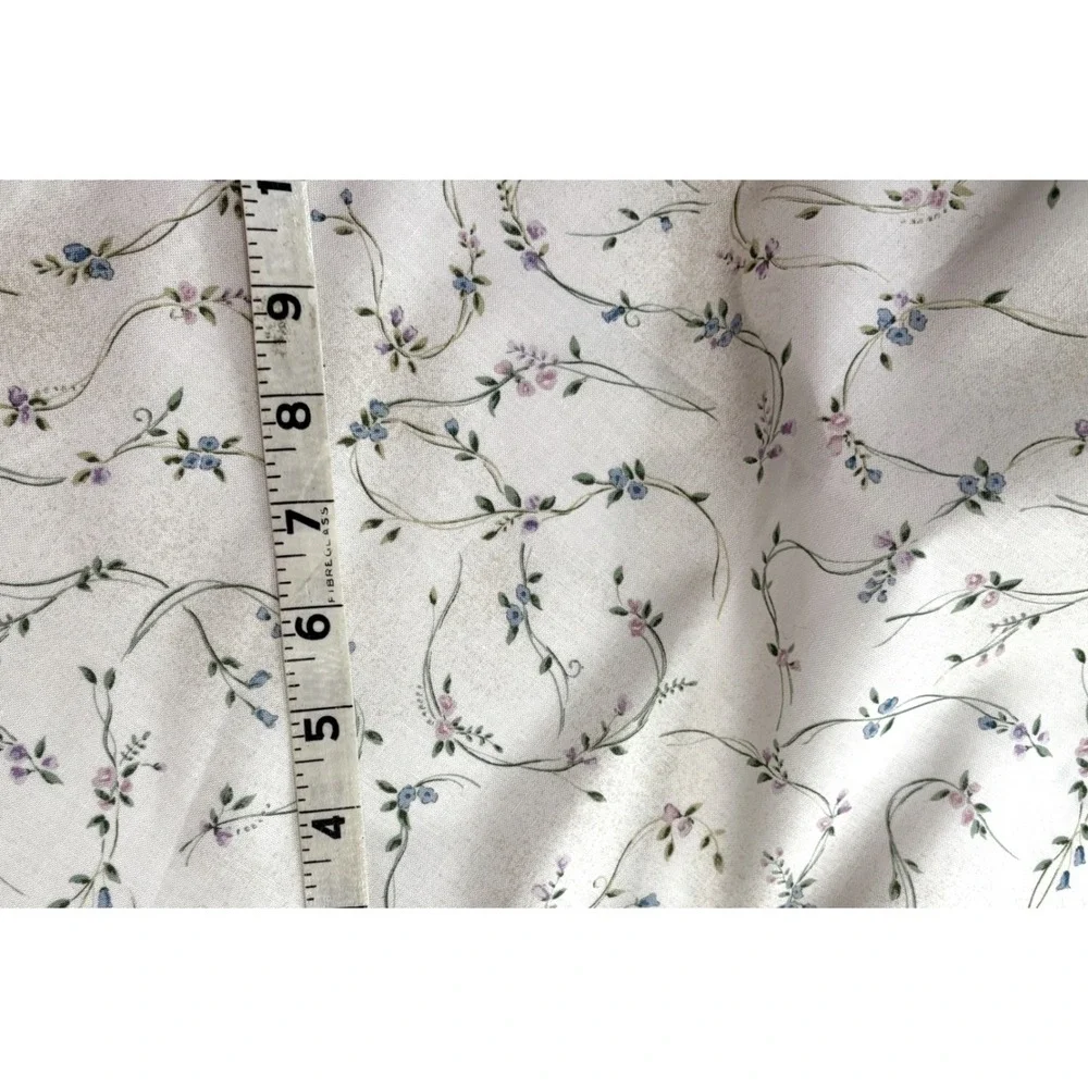 RJR Fabrics A Hint of Spring Floral Vine Cotton Quilting Fabric 1 Yard 45x36
